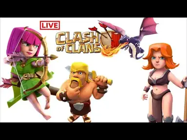 'Video thumbnail for CLASH OF CLANS Live Stream [ OwlZone ]'