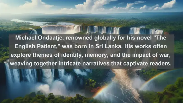 Video thumbnail for Discovering Literary Gems: Top 10 Famous Writers in Sri Lanka