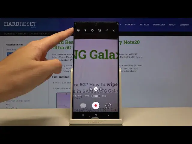Video thumbnail for How to Activate Image Stabilization in SAMSUNG Galaxy Note 20 Ultra