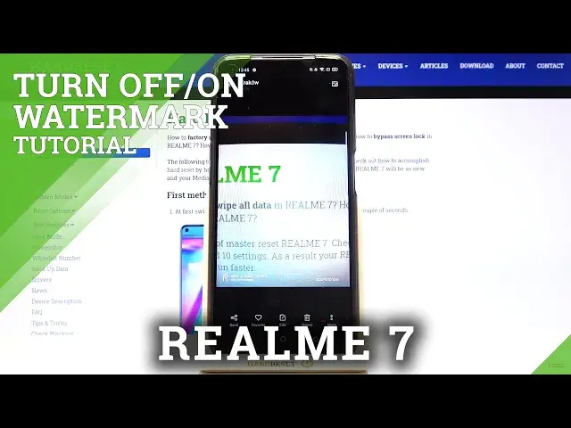 Video thumbnail for How to Manage Camera Watermark in REALME 7 -  Personalize Watermark Options