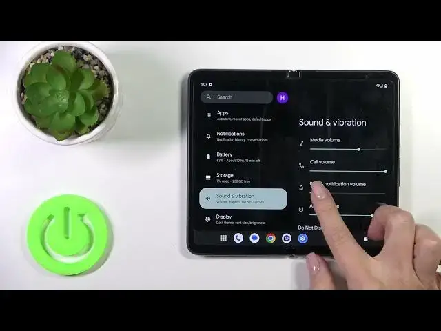 Video thumbnail for How to Adjust Ringtone Volume on GOOGLE Pixel Fold - Manage Sound & Vibration Settings