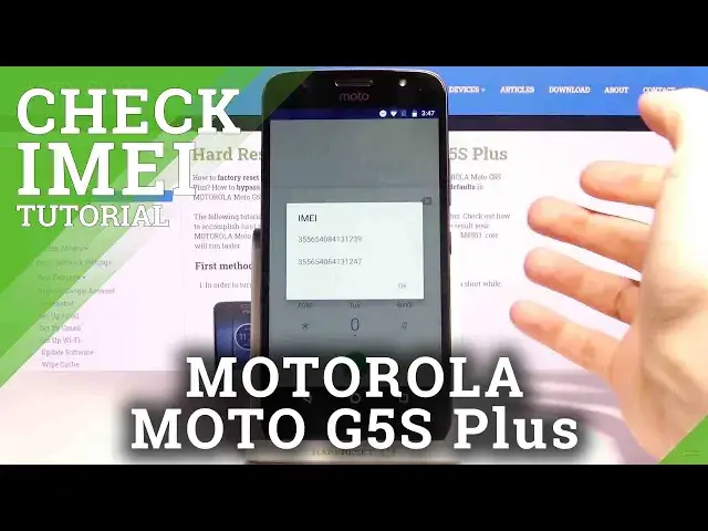 'Video thumbnail for How to Check IMEI and Serial Number in MOTOROLA Moto G5S Plus – Serial Number and IMEI info'