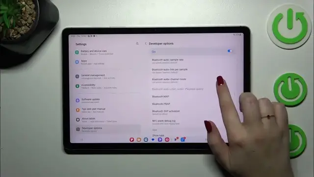 Video thumbnail for How to Access Developer Options on Samsung Galaxy Tab S9 FE