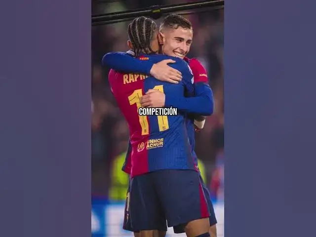 Video thumbnail for RAPHINHA EMPATA A MESSI EN CHAMPIONS