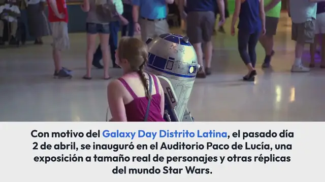 Video thumbnail for Visita el sorprendente universo ‘Star Wars’ a tamaño real