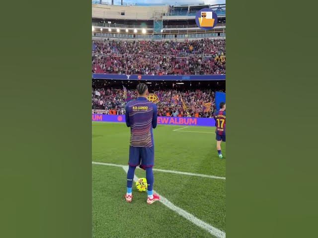 Video thumbnail for El Camp Nou celebra la manita del Barça frente al Sevilla 😍

📹 FC Barcelona