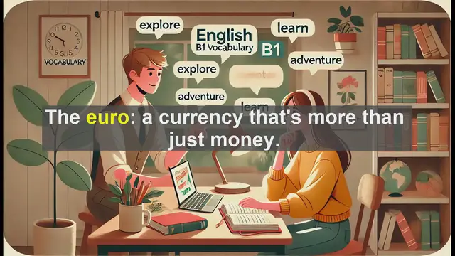 Video thumbnail for 2500 Must Know CEFR B1 Vocabulary - The Euro: Understanding Europe's Unified Currency