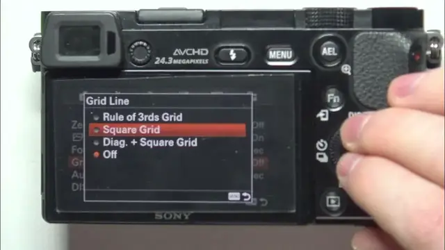 Video thumbnail for How To Enable & Disable Grid Lines On Sony A6000