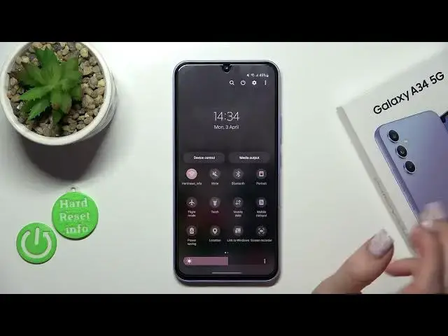 'Video thumbnail for How to Turn On/Off Silent Mode on SAMSUNG GALAXY A34 - Sound and Vibrations Settings'