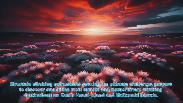 Video thumbnail for Conquering the Peaks of Heard Island: A Mountaineering Adventure