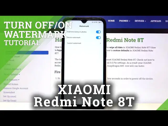 'Video thumbnail for How to Manage Camera Watermark in XIAOMI Redmi Note 8T – Find Watermark Customizations'