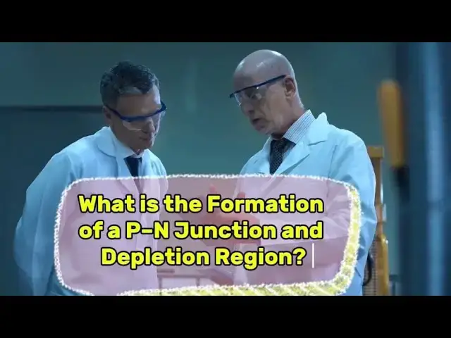 Video thumbnail for What is the Formation of a P–N Junction and Depletion Region?