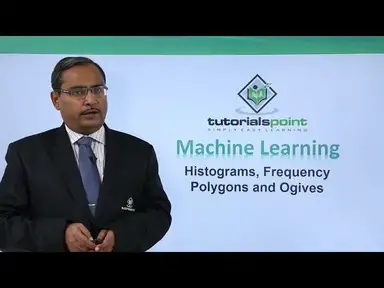 'Video thumbnail for Machine Learning- Frequency Distributions and Graphs - Histograms, Frequency Polygons and Ogives'