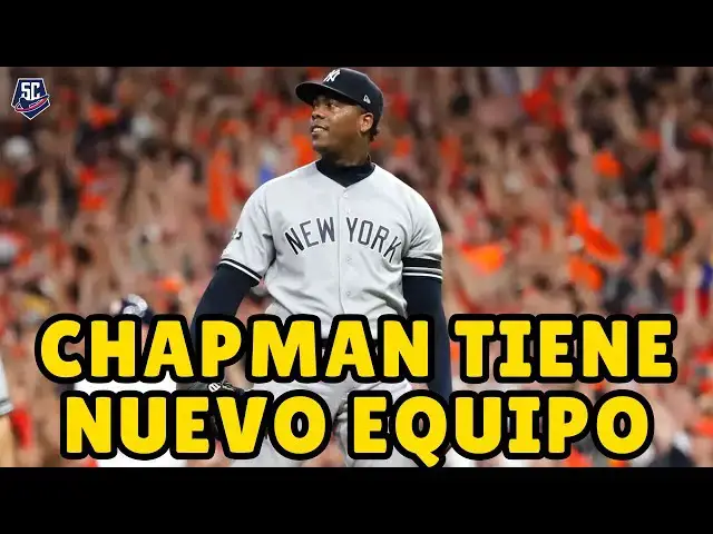'Video thumbnail for ÚLTIMA HORA: Aroldis Chapman FIRMÓ contrato con OTRO EQUIPO'