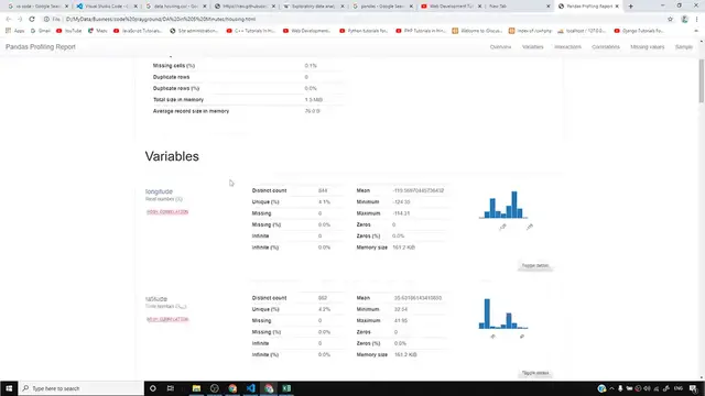 Video thumbnail for Generate Data Science_Data Analysis Report of your DataSet in 5 Minutes