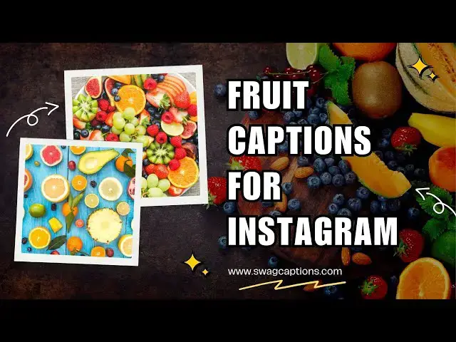 Video thumbnail for Fruit Captions for Instagram