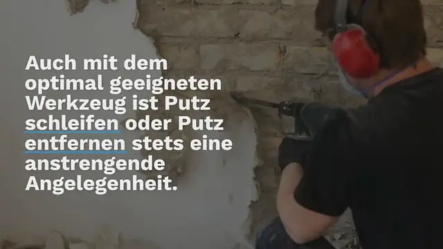 Video thumbnail for Putz entfernen, aber richtig!