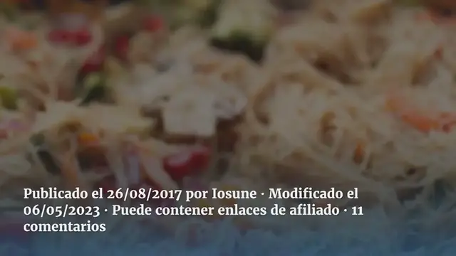 Video thumbnail for Lo Mein Vegano