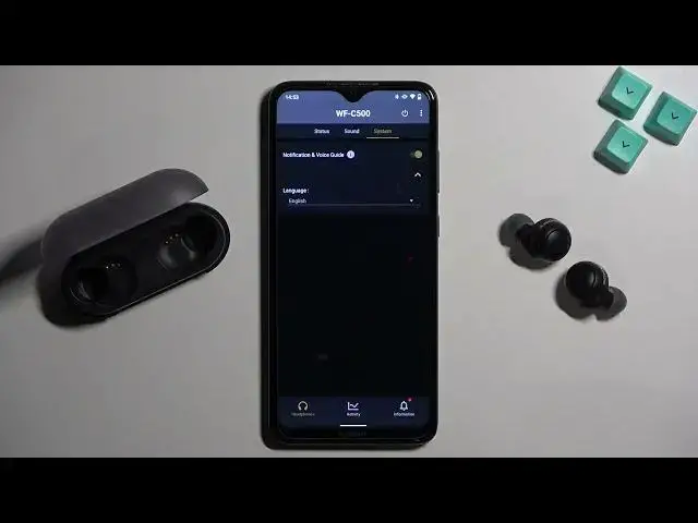 'Video thumbnail for How to Change Voice Notifications Language on Sony WF-C500?'