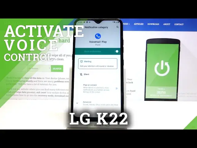 'Video thumbnail for How to Change Voicemail Notification Sound in LG K22 – Find Voicemail Settings'