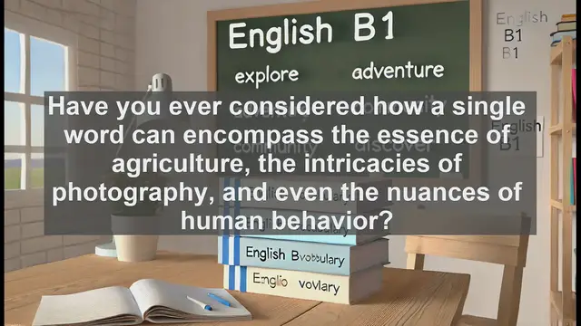 Video thumbnail for 2500 Must Know CEFR B1 Vocabulary - Exploring the Word 'Grain': From Seeds to Metaphors