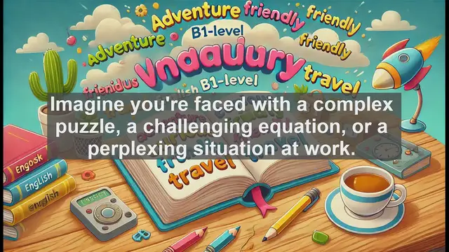 Video thumbnail for 2500 Must Know CEFR B1 Vocabulary - Understanding 'Difficult': A B1 English Vocabulary Lesson