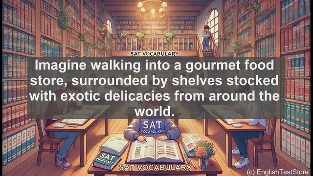 Video thumbnail for 5000 Must Know SAT Vocabulary - Comestible: A Tasty Addition to Your Vocabulary