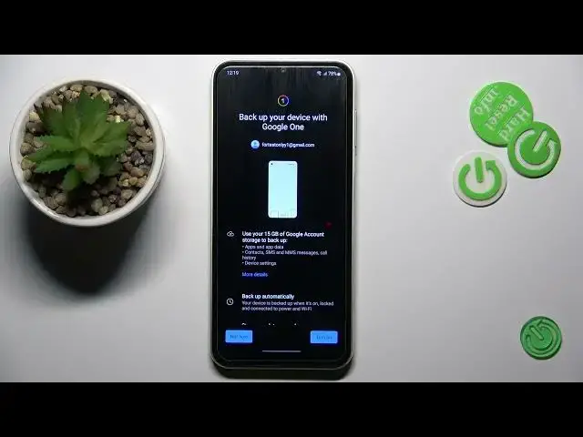 'Video thumbnail for How to Backup Data to Google One on Samsung Galaxy A14?'