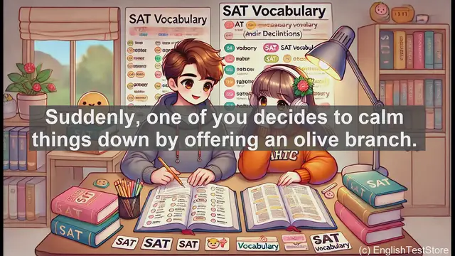 Video thumbnail for 5000 Must Know SAT Vocabulary - Conciliatory: SAT Vocab Word for Peacemaking