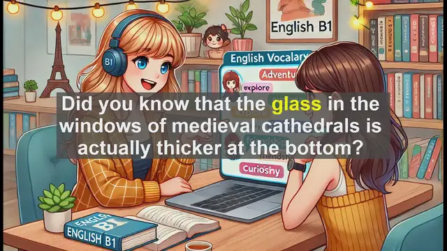 Video thumbnail for 2500 Must Know CEFR B1 Vocabulary - Glass: A Clear Look at Its Meanings and Uses