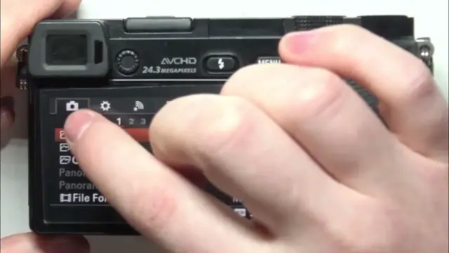 Video thumbnail for How To Change Image Size On Sony A6000