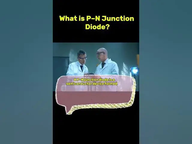'Video thumbnail for What is P–N Junction Diode? #semiconductor #physics #science #youtubeshorts #ytshorts #engineering'