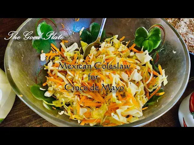 Video thumbnail for Mexican Coleslaw