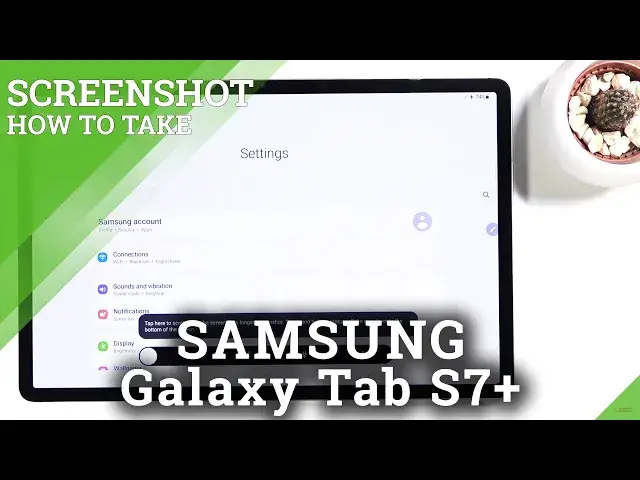 'Video thumbnail for How to Take Screenshot on SAMSUNG Galaxy Tab S7+ - Save Screen'