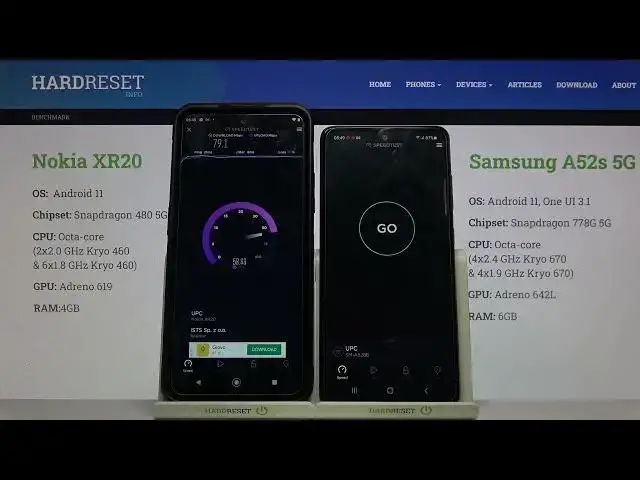 Video thumbnail for NOKIA XR20 vs SAMSUNG Galaxy A52s 5G - WiFi Speed Test App