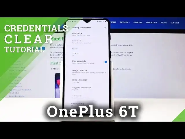 'Video thumbnail for How to Clear Credentials in OnePlus 6T - Erase Certificates'