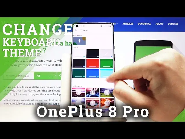 'Video thumbnail for How to Change Keyboard Theme in OnePlus 8 Pro – Select Keyboard Look'