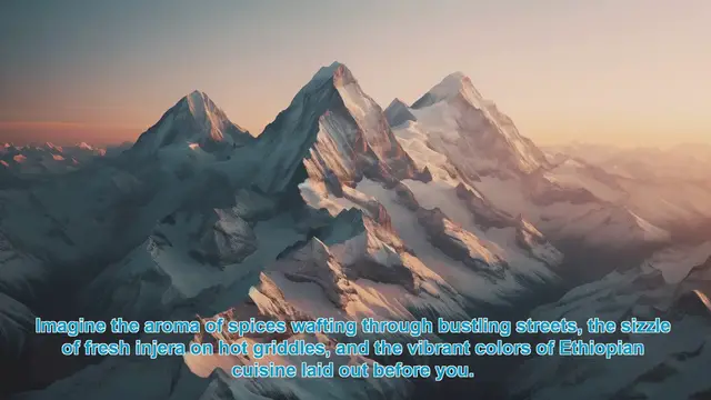 Video thumbnail for Exploring Ethiopia's Vibrant Street Food Scene