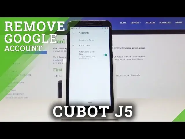 'Video thumbnail for How to Create Google Account in CUBOT J5 - Add & Remove Google User'