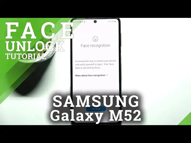 'Video thumbnail for Set up Face unlock on Samsung Galaxy M52 - How to unlock Samsung Galaxy M52 using own Face'
