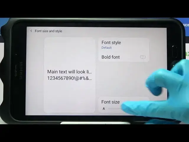 'Video thumbnail for How to Change Font Size in SAMSUNG Galaxy Tab Active 2 – Adjust Text Size'
