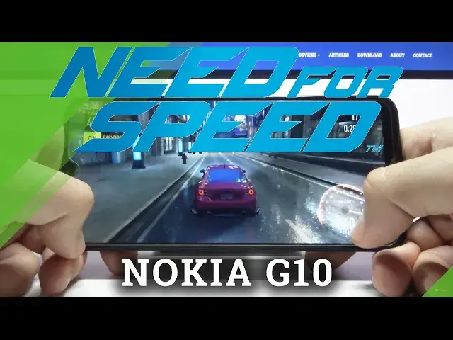 'Video thumbnail for NFS No Limits Performance Test on NOKIA G10 - Gameplay - MediaTek Helio G25 FPS Check'