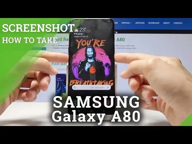 Video thumbnail for How to Take Screenshot in SAMSUNG Galaxy A80 - Save & Edit Screenshot