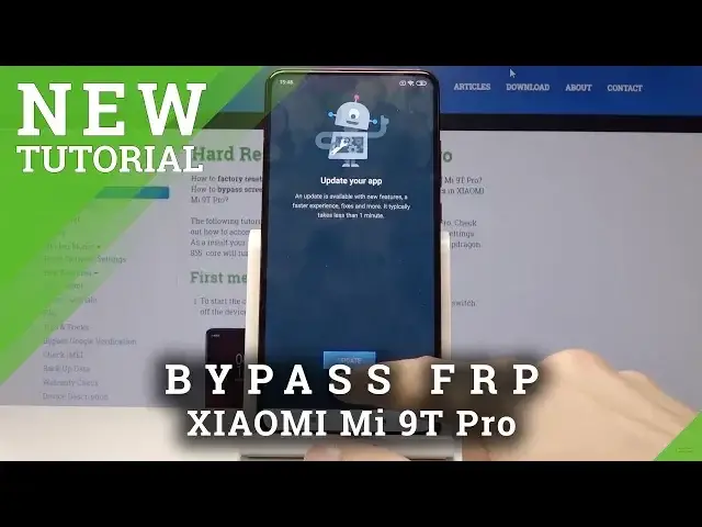 Video thumbnail for How to Bypass Google Verification in XIAOMI Mi 9T Pro - FRP Unlock