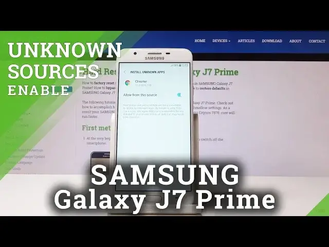 'Video thumbnail for How to Allow App Installation in SAMSUNG Galaxy J7 Prime - Enable Unknown Sources'