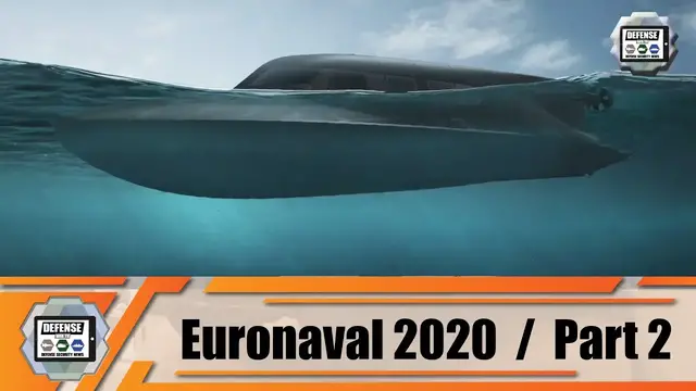 'Video thumbnail for Euronaval Online 2020 Daily 2/2 products and technologies of international naval defense industry'