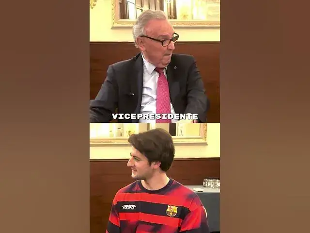 Video thumbnail for 😂 CÓMO EL EX PRESIDENTE DEL BARÇA GASPART COLÓ EL HIMNO DEL BARÇA EN EL BERNABÉU