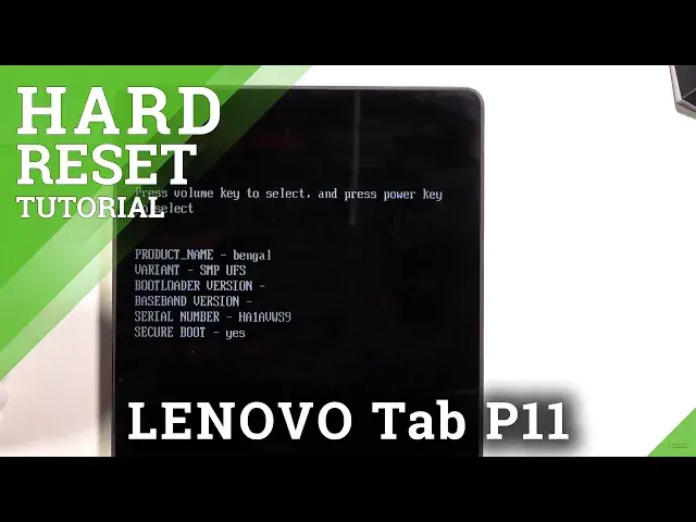 'Video thumbnail for How to Hard Reset LENOVO Tab P11 – Restore Defaults / Bypass Screen Lock'