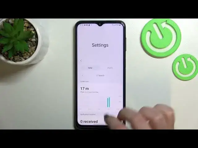 'Video thumbnail for How to Check Total Screen Time in SAMSUNG Galaxy M23 – Check Screen Data'