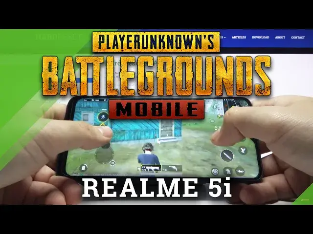 'Video thumbnail for Gameplay of PUBG on REALME 5i – Efficiency Test'